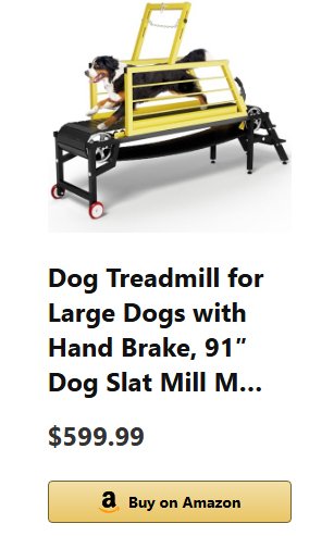 Dog Treadmill for Large Dogs