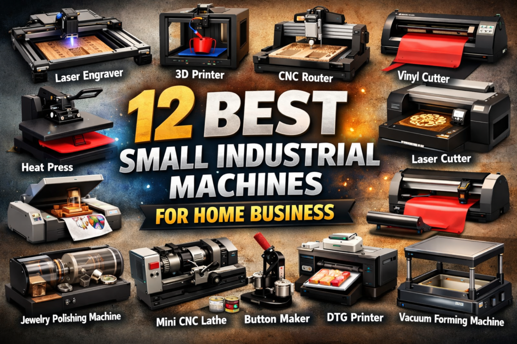 12 Best Small Industrial Machines for Home Business