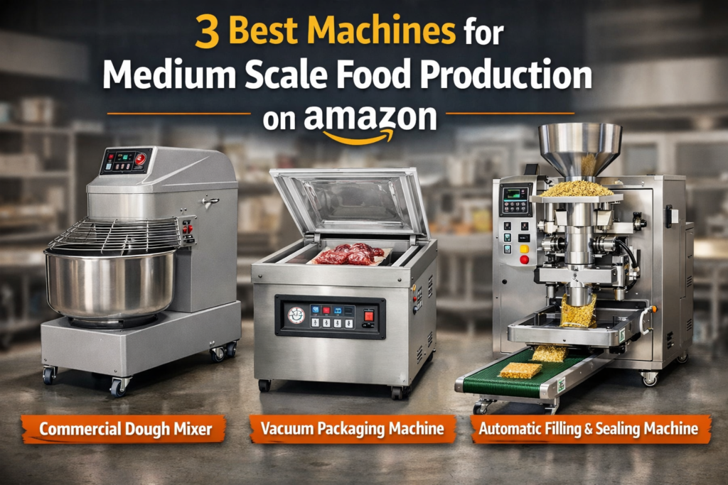 Best Machines for Medium Scale Food Production