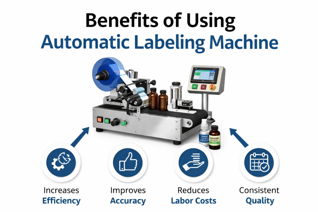 Benefits of Using Automatic Labeling Machine