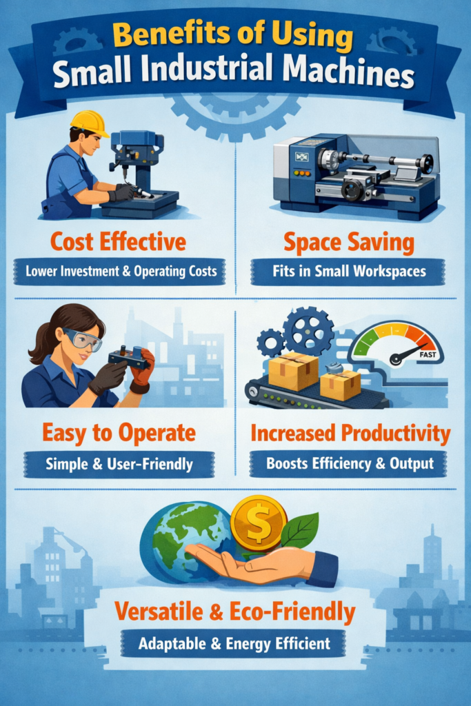 12 best small industrial machines for home business