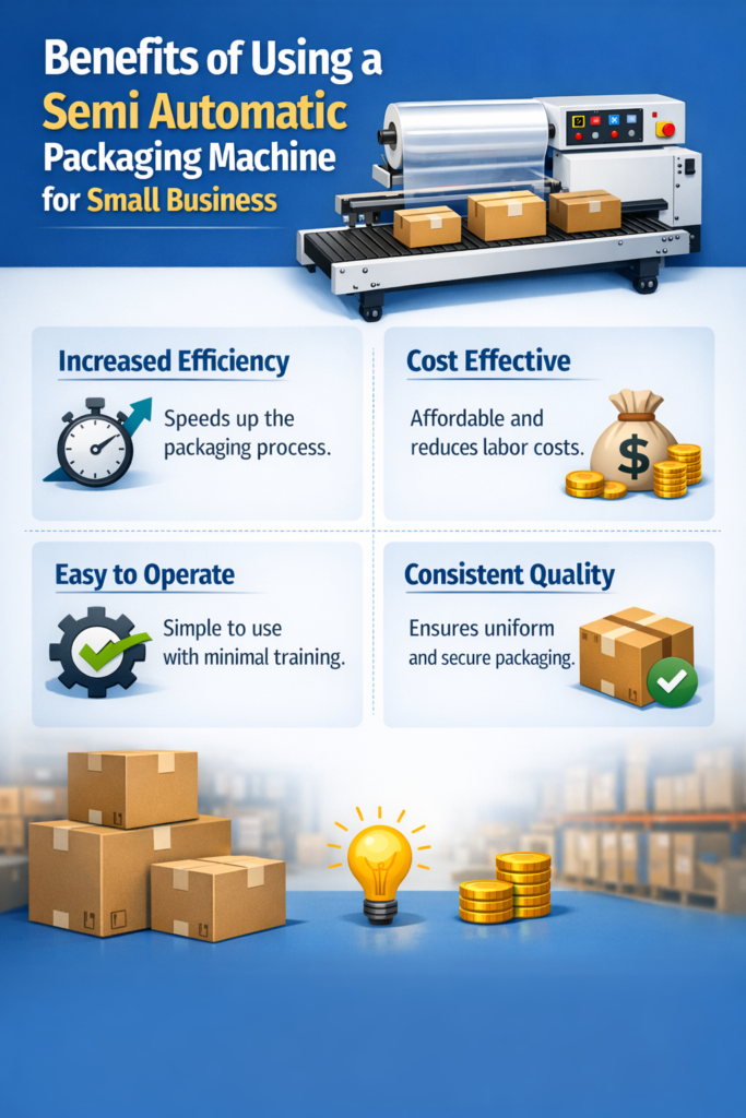 semi automatic packaging machine for small business