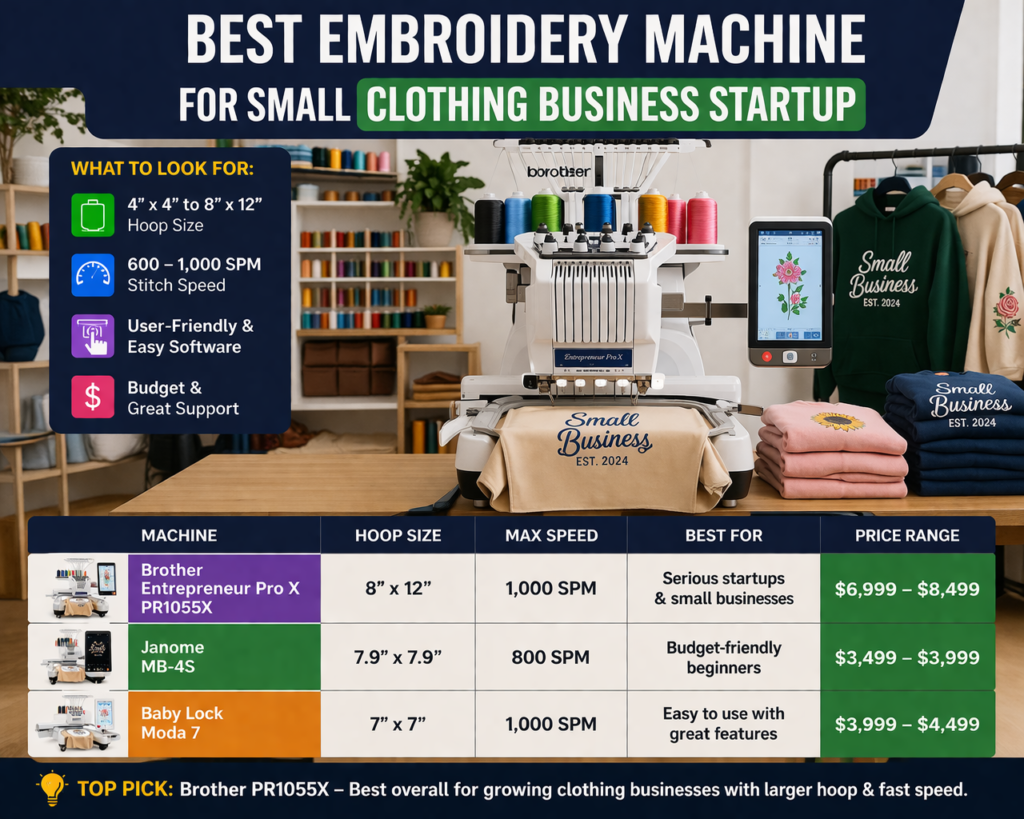 Best Embroidery Machine