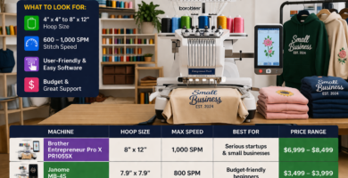 Best Embroidery Machine