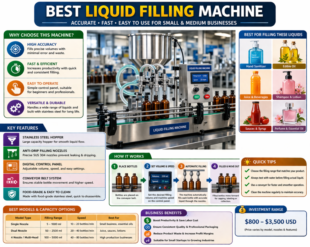 Best Liquid Filling Machine