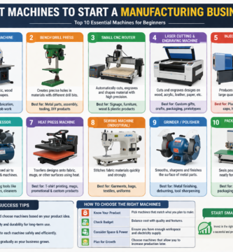 Best Machines to Start a Manufacturing Business