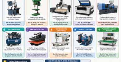 Best Machines to Start a Manufacturing Business