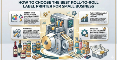 Best roll to roll label printer