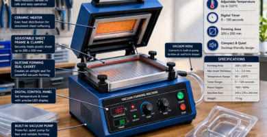 Desktop Vacuum Forming Machine