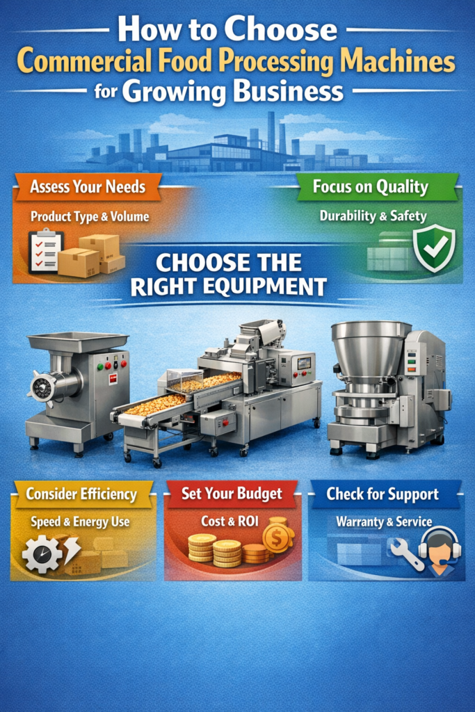 Best Commercial Food Processing Machines