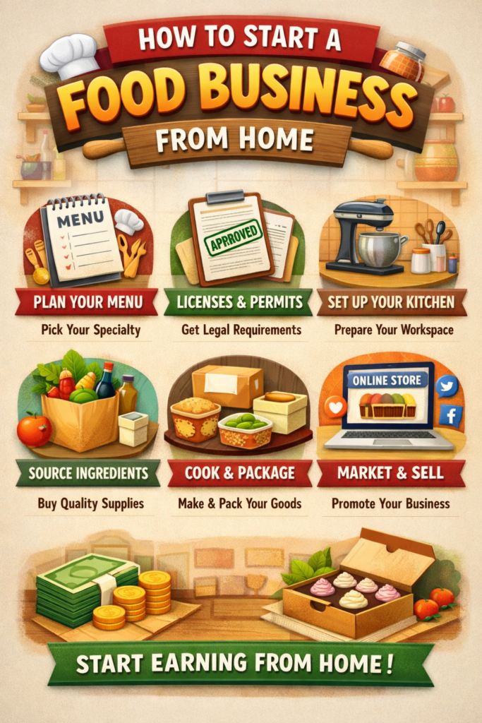 How to Start a Food Business from Home
