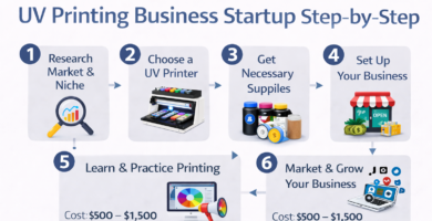 UV printing business startup