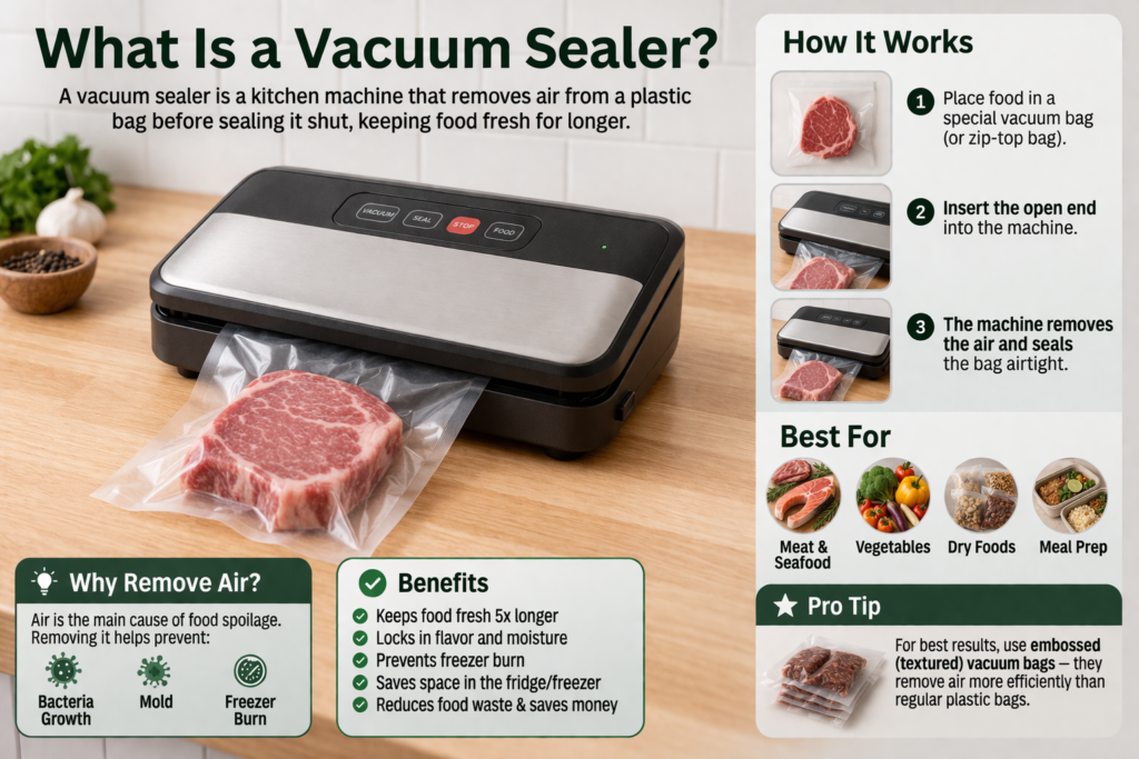 Impulse Sealer vs Vacuum Sealer