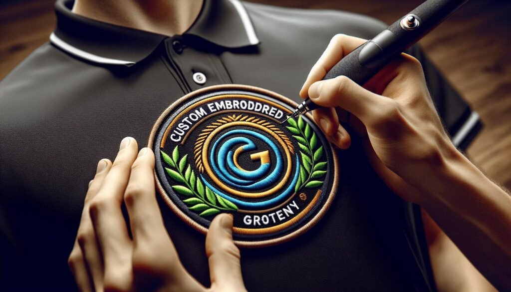 Home Embroidery Machine for Custom Logo Shirts