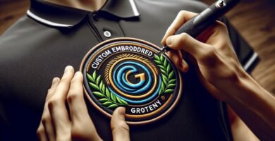 Home Embroidery Machine for Custom Logo Shirts