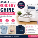 Portable Embroidery Machine for Small Business