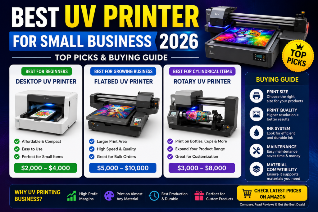 Best UV Printer for Small Business 2026