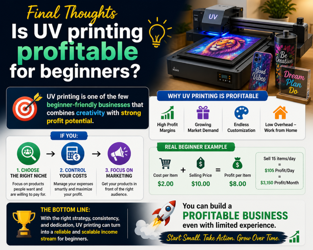 Is UV printing profitable for beginners